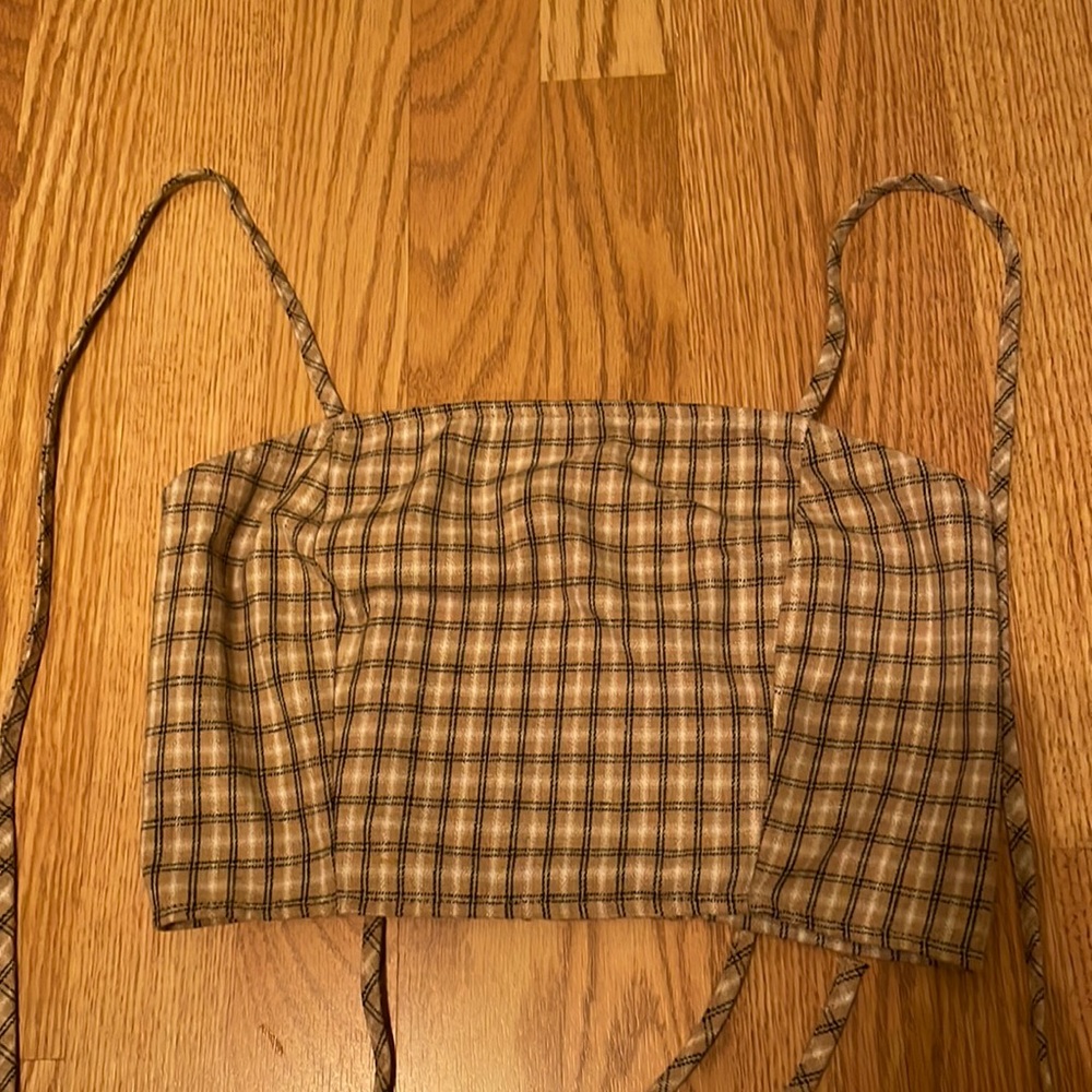 Kendall & Kylie checked top